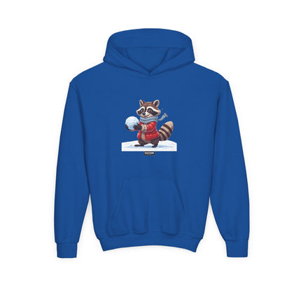Schneeball Waschbär - Kids Hoodie