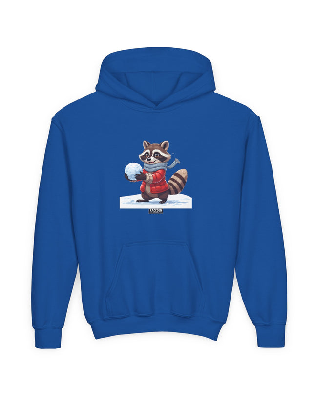 Schneeball Waschbär - Kids Hoodie
