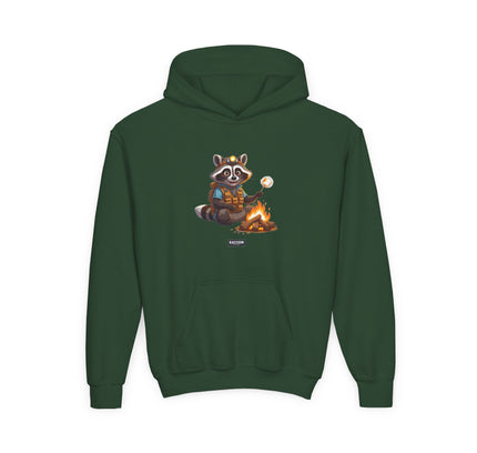 Lagerfeuer Waschbär - Kids Hoodie