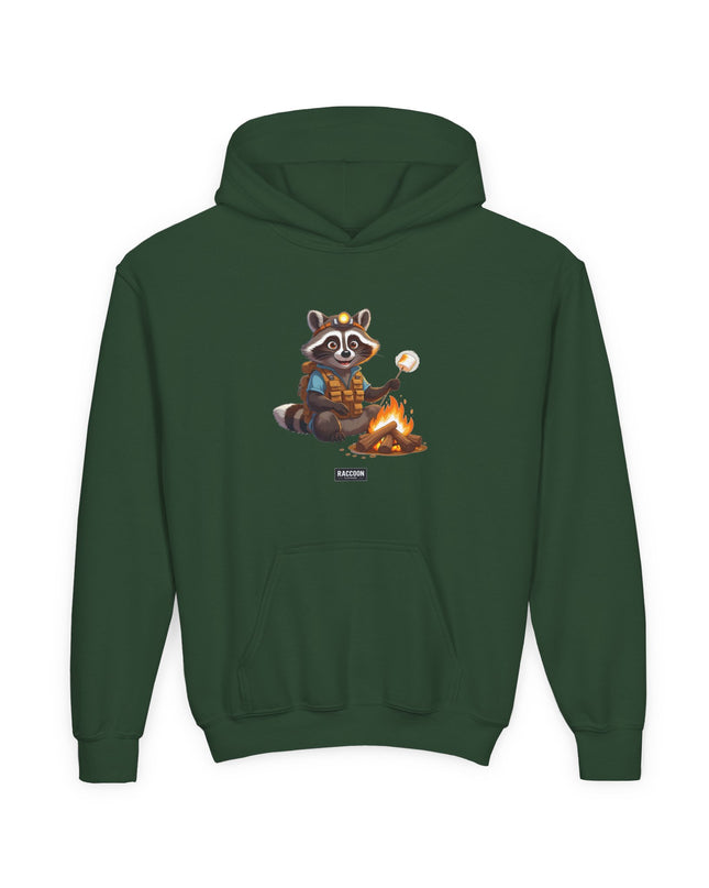 Lagerfeuer Waschbär - Kids Hoodie