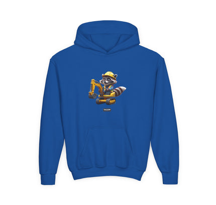 Bauarbeiter Waschbär - Kids Hoodie