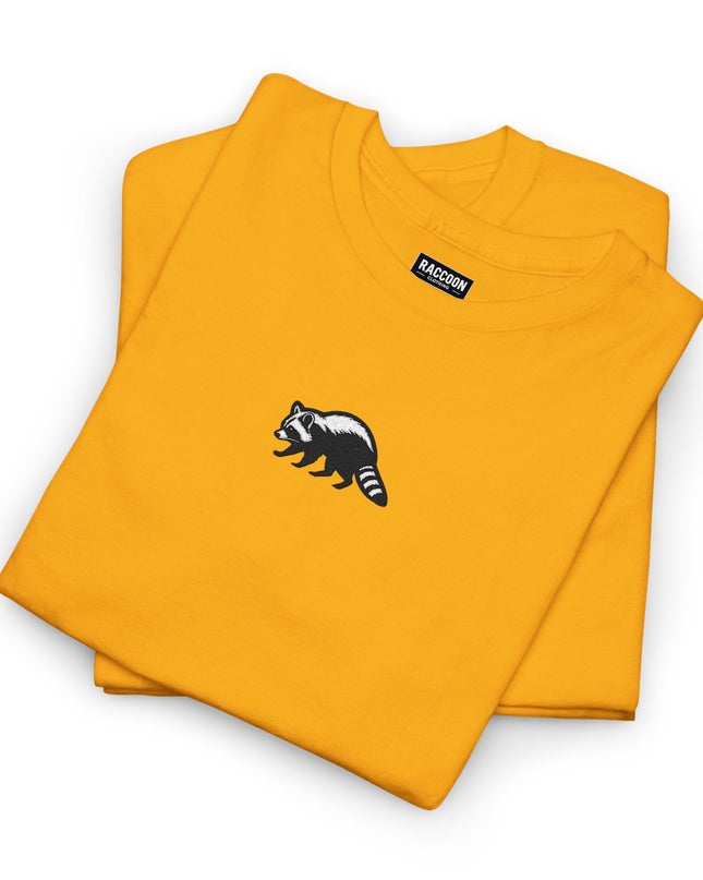 Grosses Besticktes Waschbär T-Shirt