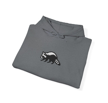 Large Raccoon Embroidered Unisex Hoodie