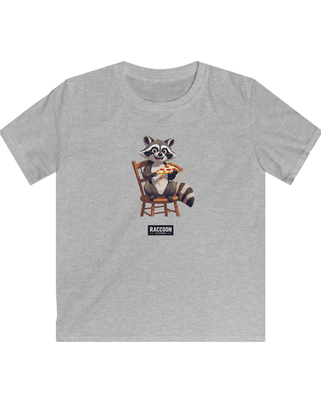 Pizza Waschbär - Kinder T-Shirt