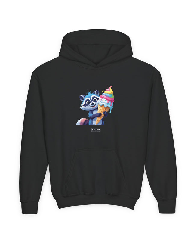 Eiscreme Waschbär - Kids Hoodie