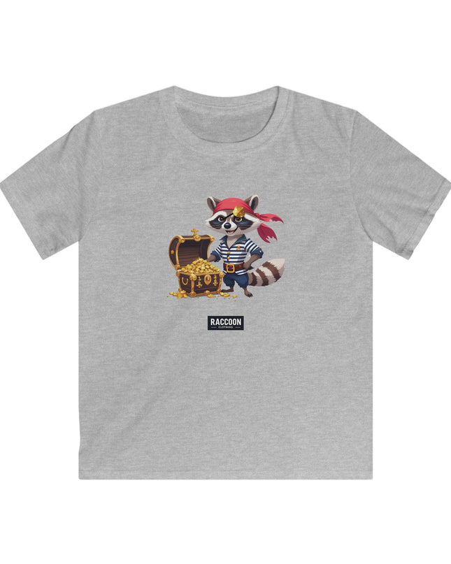 Piraten Waschbär - Kinder T-Shirt