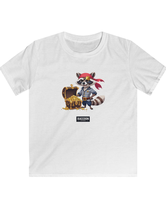 Piraten Waschbär - Kinder T-Shirt