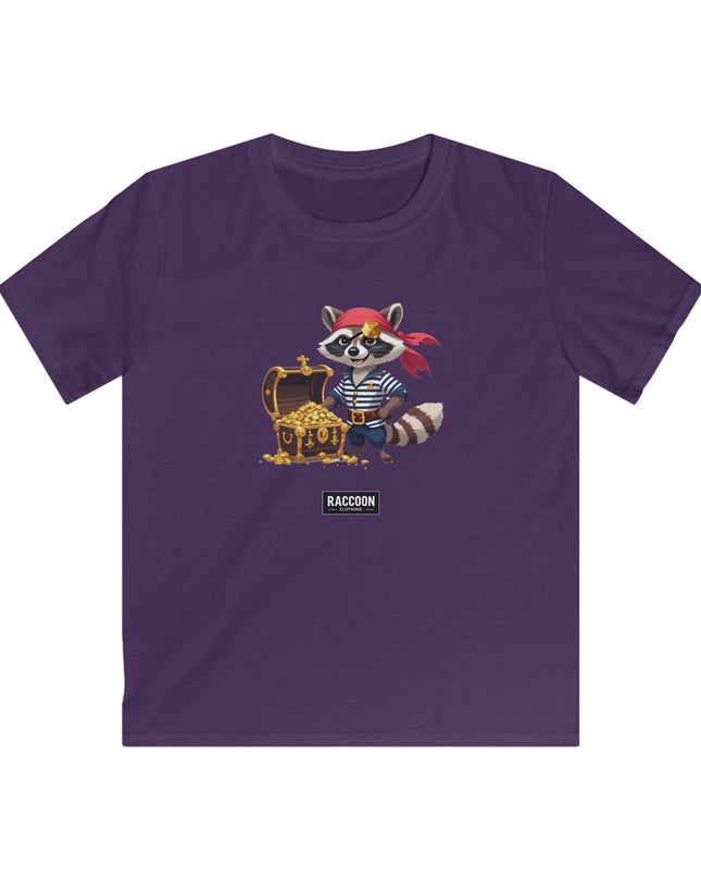 Piraten Waschbär - Kinder T-Shirt