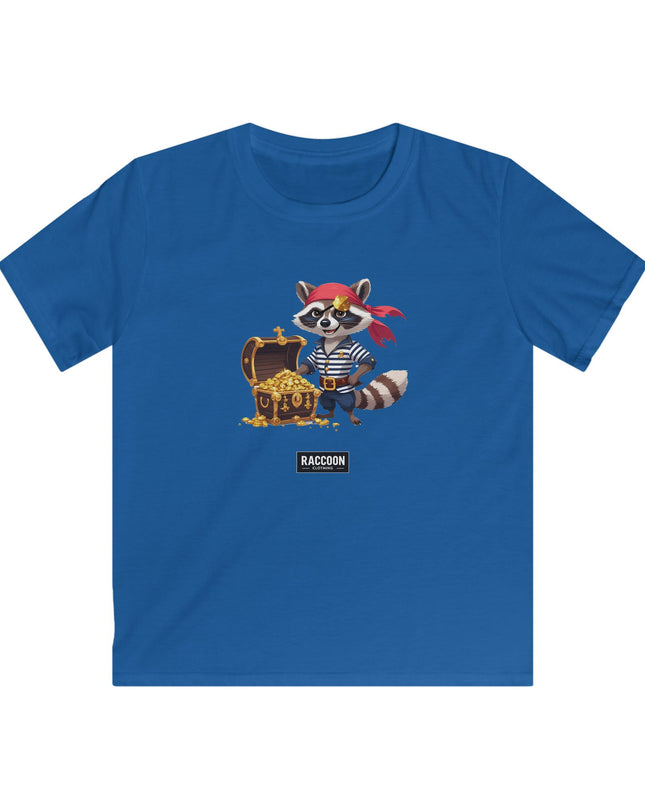 Piraten Waschbär - Kinder T-Shirt