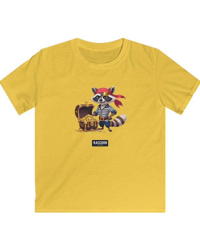 Piraten Waschbär - Kinder T-Shirt