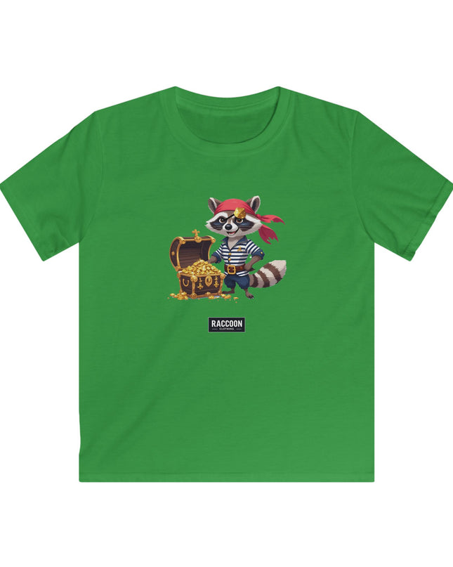 Piraten Waschbär - Kinder T-Shirt