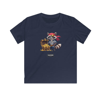 Piraten Waschbär - Kinder T-Shirt