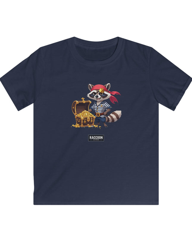 Piraten Waschbär - Kinder T-Shirt
