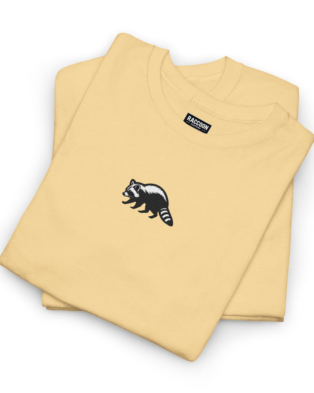Grosses Besticktes Waschbär T-Shirt