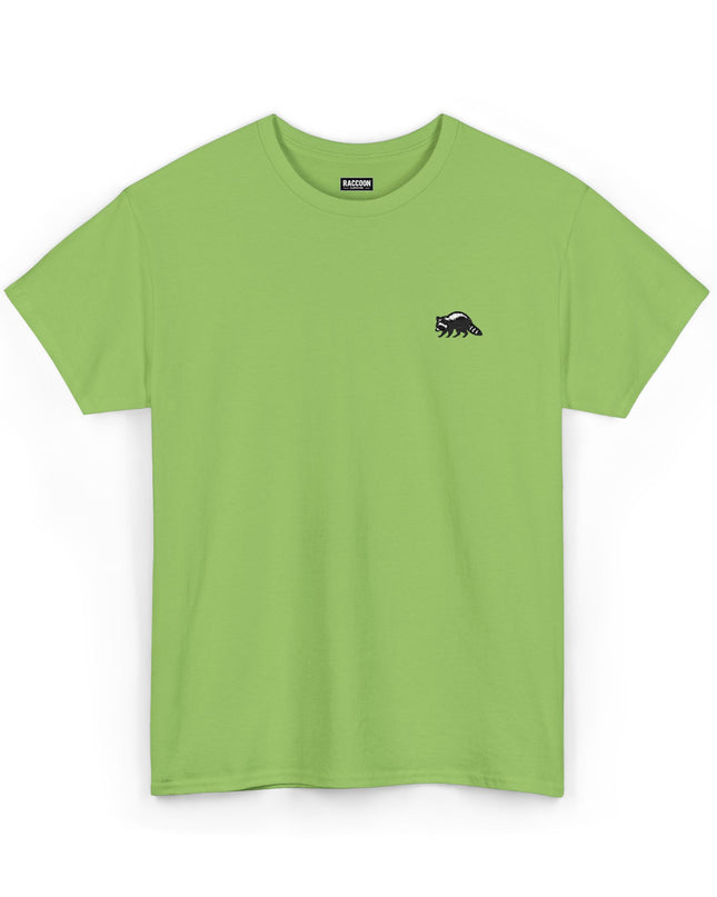 Besticktes Waschbär T-Shirt