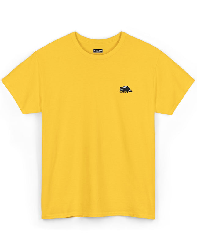 Besticktes Waschbär T-Shirt