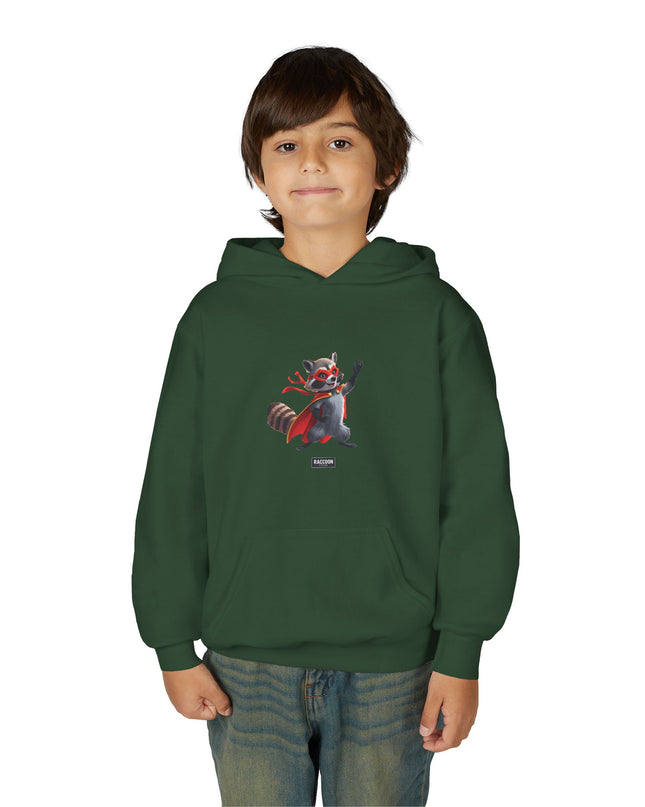 Superheld Waschbär - Kiids Hoodie