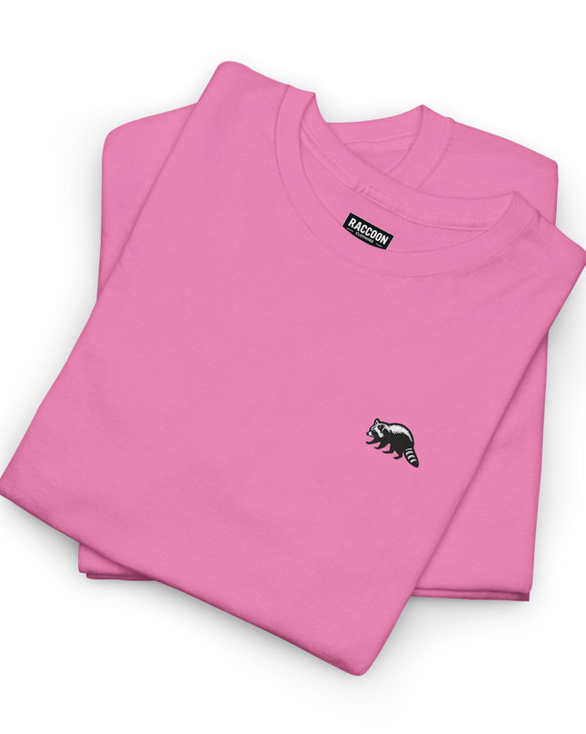 Besticktes Waschbär T-Shirt
