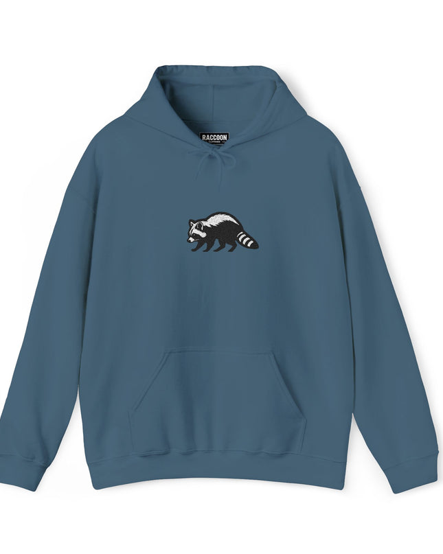 Large Raccoon Embroidered Unisex Hoodie