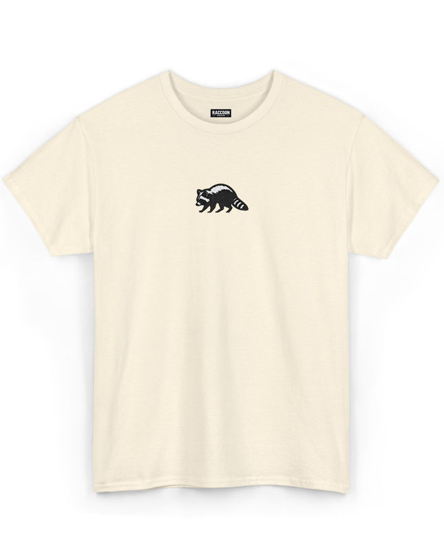 Grosses Besticktes Waschbär T-Shirt