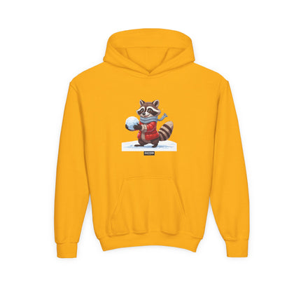 Schneeball Waschbär - Kids Hoodie