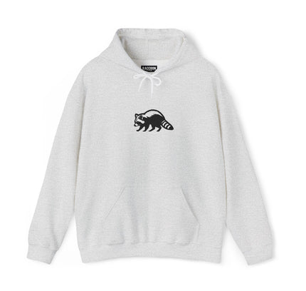 Large Raccoon Embroidered Unisex Hoodie