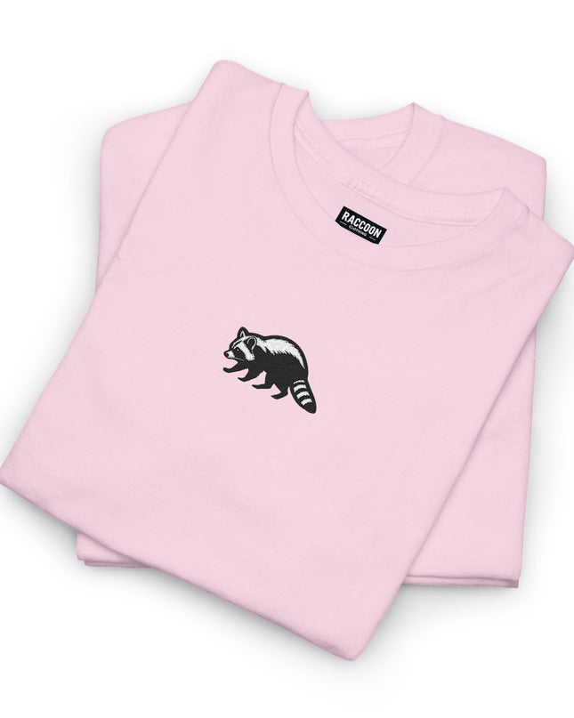 Grosses Besticktes Waschbär T-Shirt