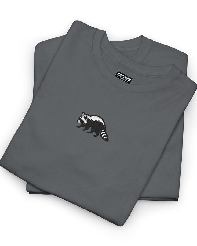 Grosses Besticktes Waschbär T-Shirt
