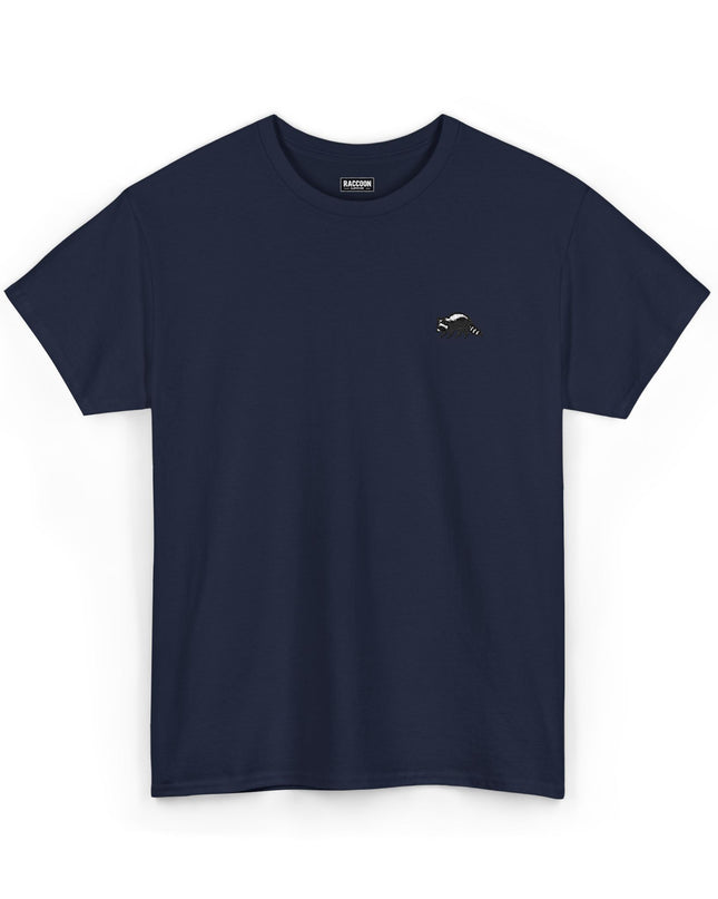Besticktes Waschbär T-Shirt