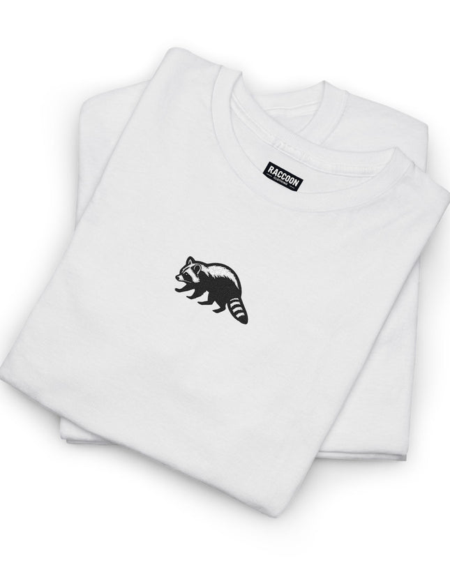 Grosses Besticktes Waschbär T-Shirt