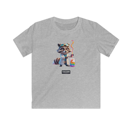Wissenschafts Waschbär - Kinder T-Shirt