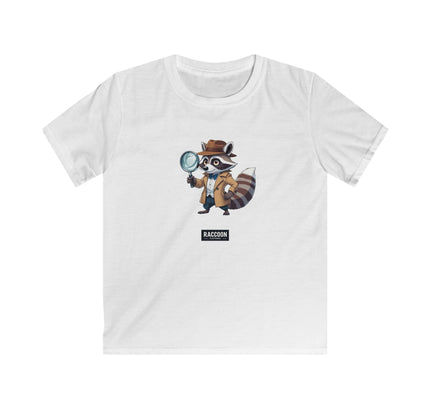 Detektiv Waschbär - Kinder T-Shirt