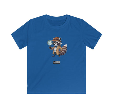 Detektiv Waschbär - Kinder T-Shirt