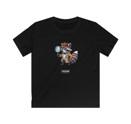 Detektiv Waschbär - Kinder T-Shirt