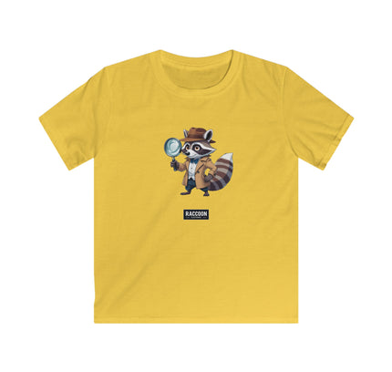 Detektiv Waschbär - Kinder T-Shirt
