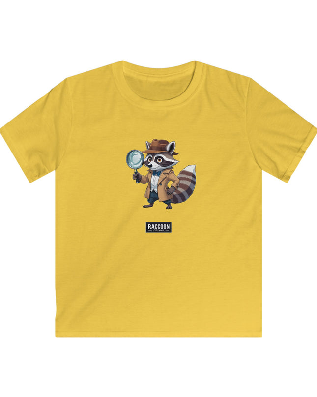 Detektiv Waschbär - Kinder T-Shirt