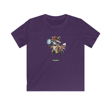 Detektiv Waschbär - Kinder T-Shirt