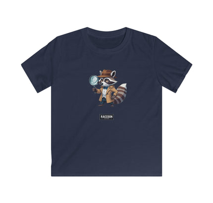 Detektiv Waschbär - Kinder T-Shirt