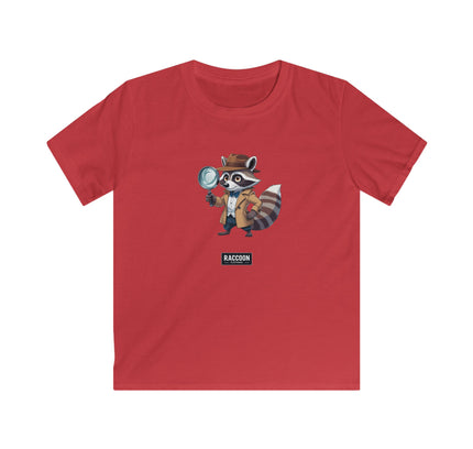 Detektiv Waschbär - Kinder T-Shirt