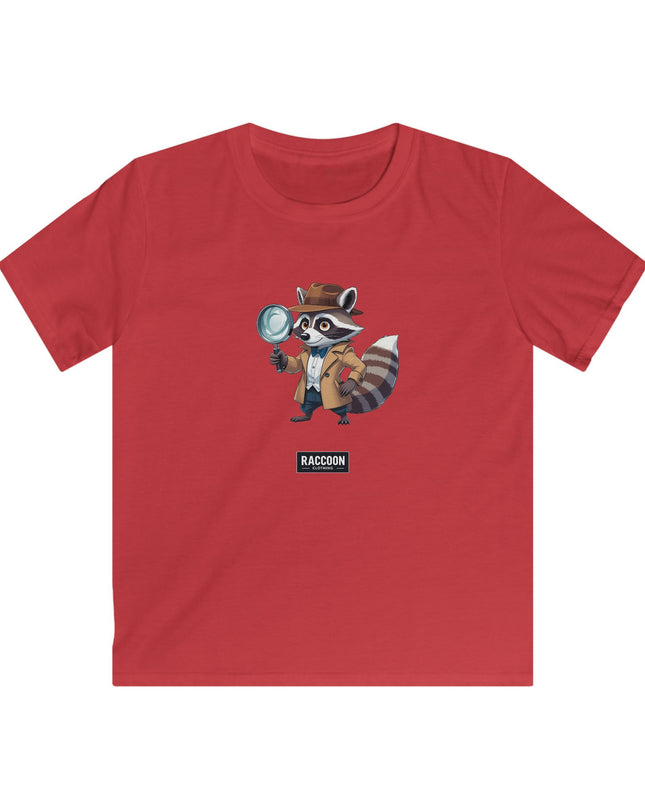 Detektiv Waschbär - Kinder T-Shirt