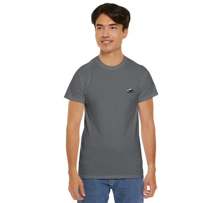 Besticktes Waschbär T-Shirt