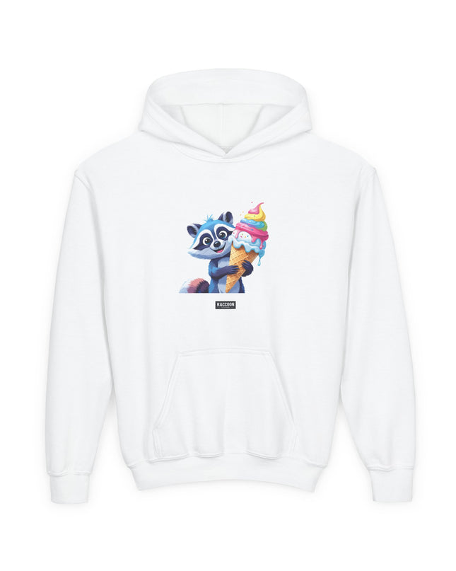 Eiscreme Waschbär - Kids Hoodie
