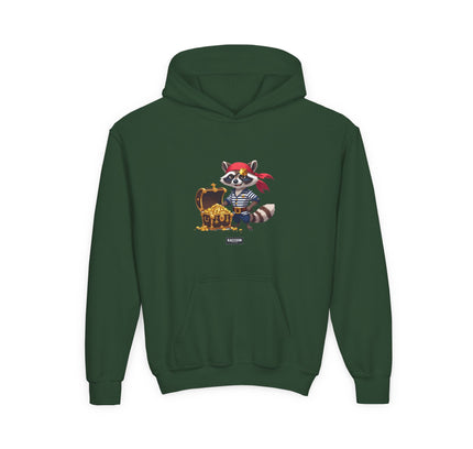 Piraten Waschbär - Kids Hoodie