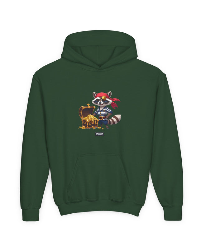 Piraten Waschbär - Kids Hoodie