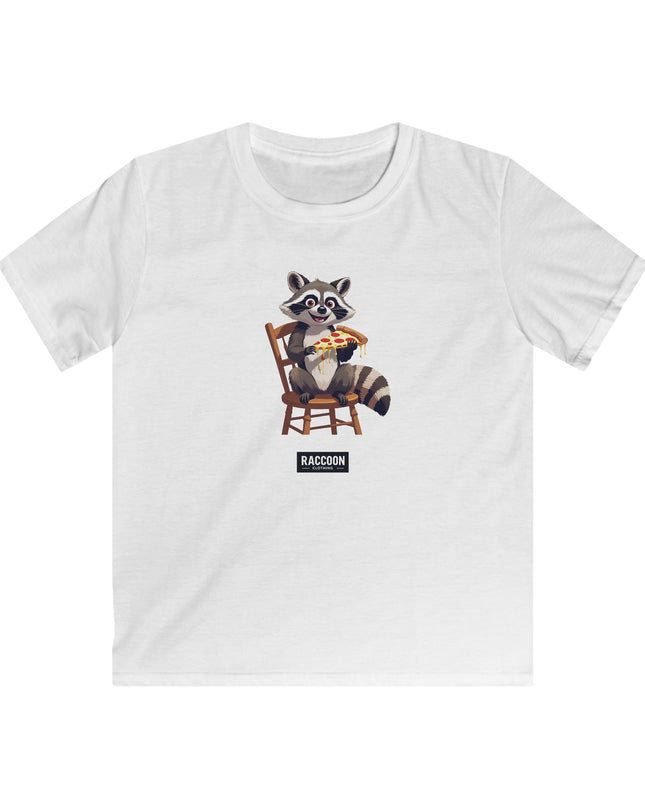 Pizza Waschbär - Kinder T-Shirt