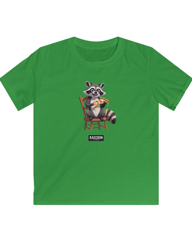 Pizza Waschbär - Kinder T-Shirt