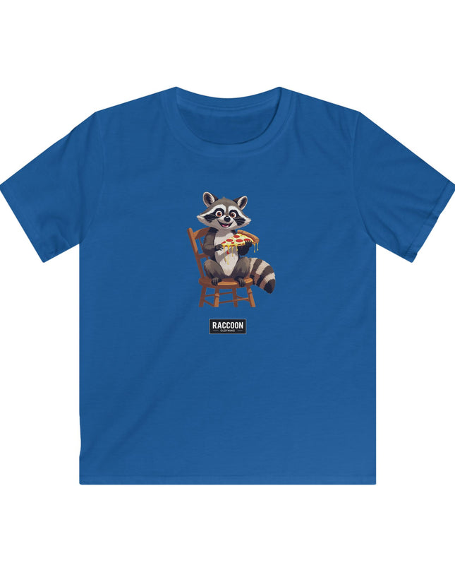 Pizza Waschbär - Kinder T-Shirt