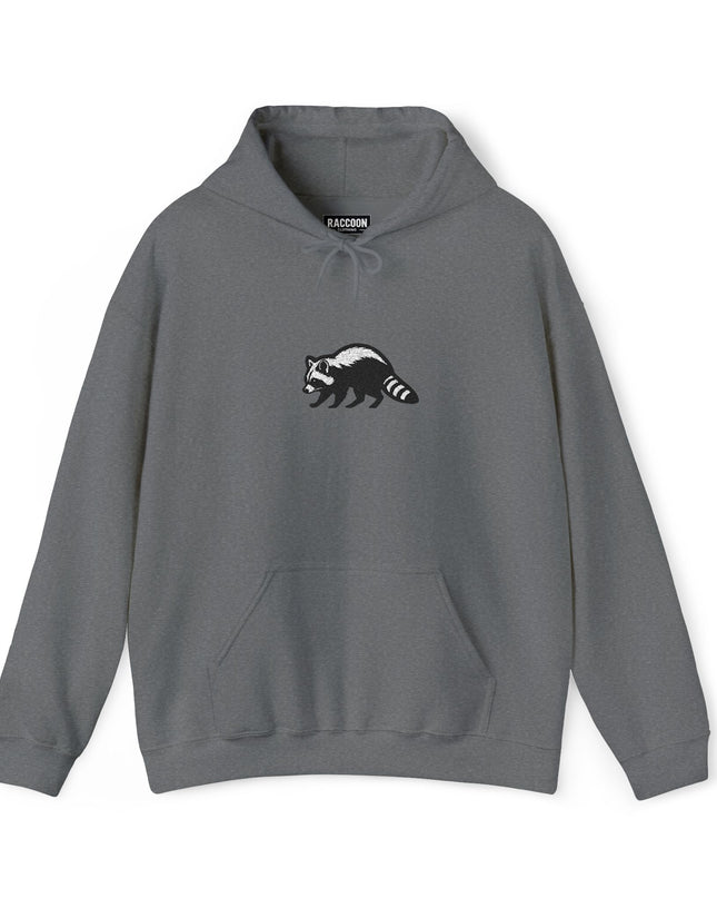 Large Raccoon Embroidered Unisex Hoodie