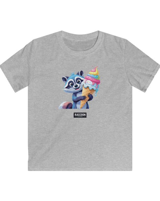 Eiscreme Waschbär - Kinder T-Shirt