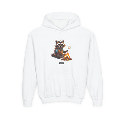 Lagerfeuer Waschbär - Kids Hoodie